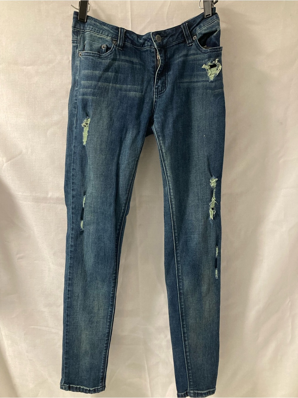 Kenneth Cole Reaction Y2K Distressed Skinny Jeans Women’s Size 6